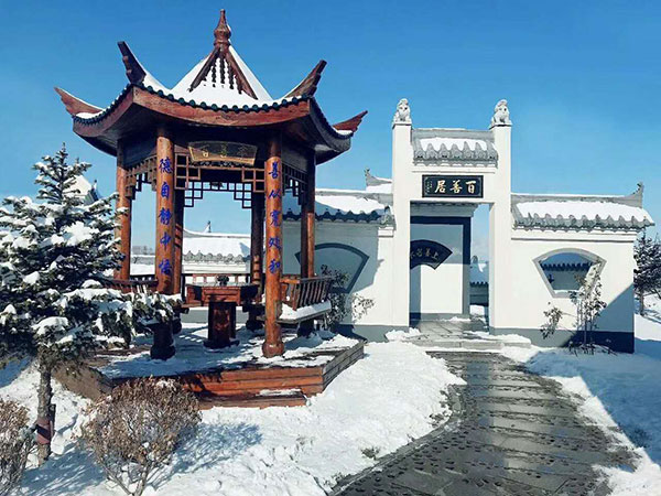 福山墓园环境